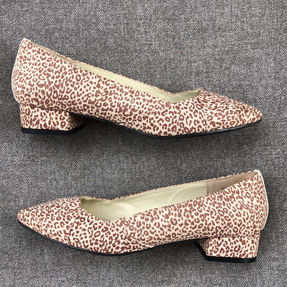 Worn once! - Animal Print Heels - Picture 5 of 12
